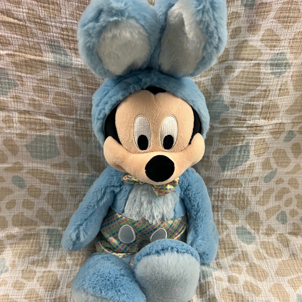 Mickey Mouse Easter bunny stuffy